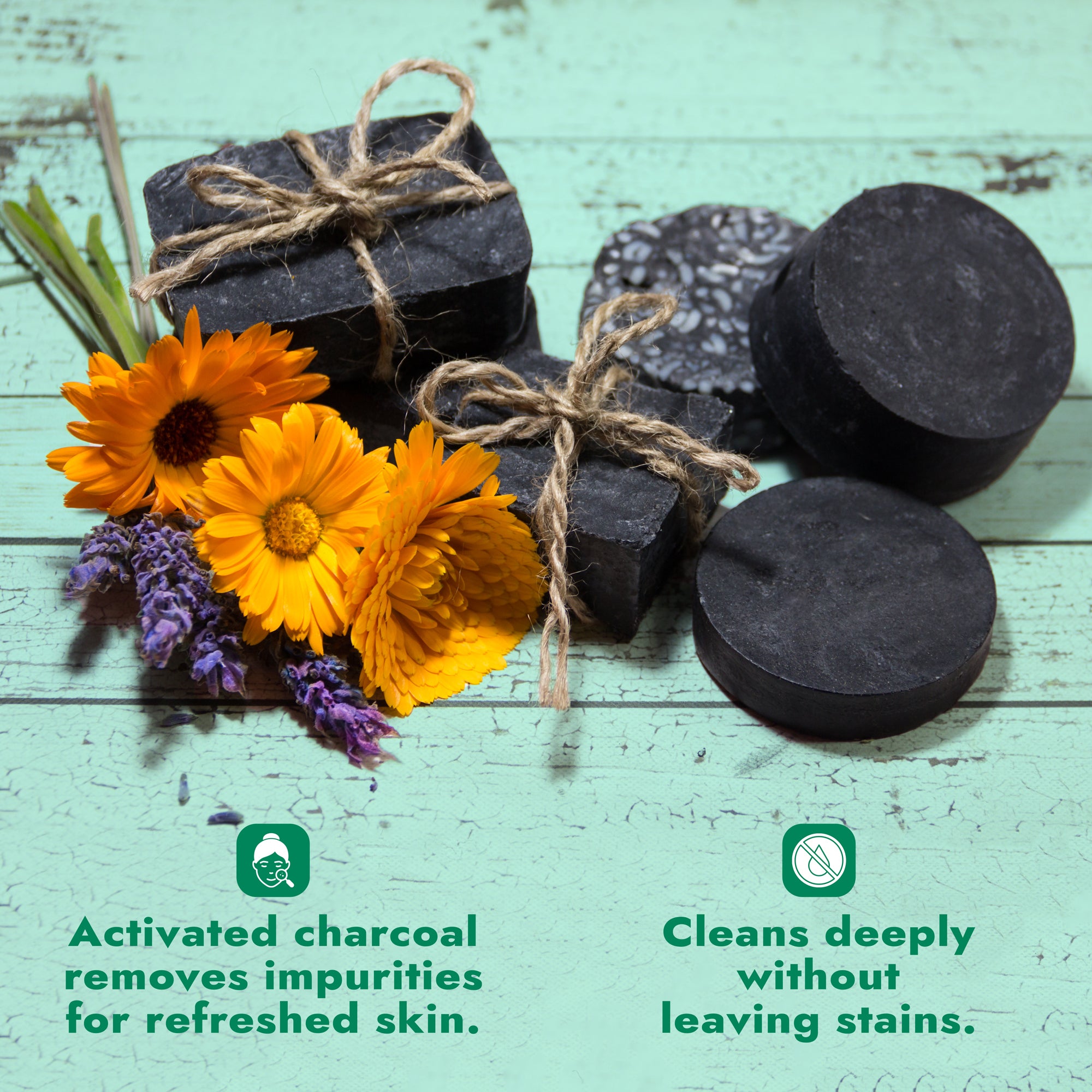 Natural Charcoal Soap